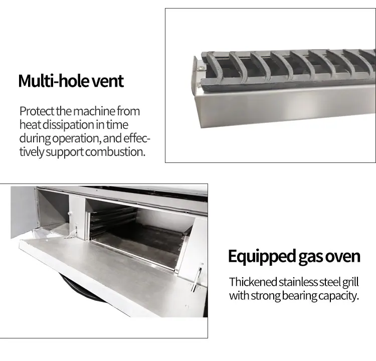 cuisini&egrave;re &agrave; gaz professionnelle (2)